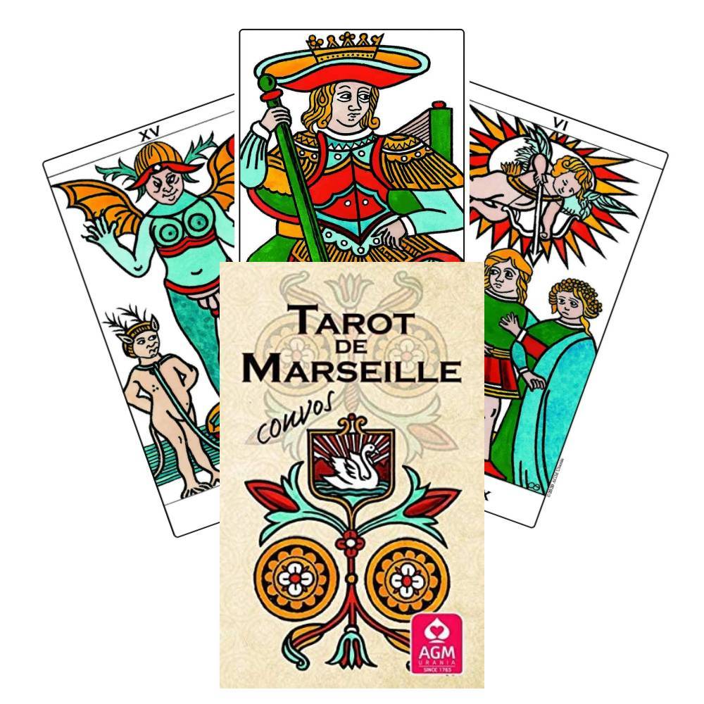 Tarot De Marseille Convos English Edition Cards AGM