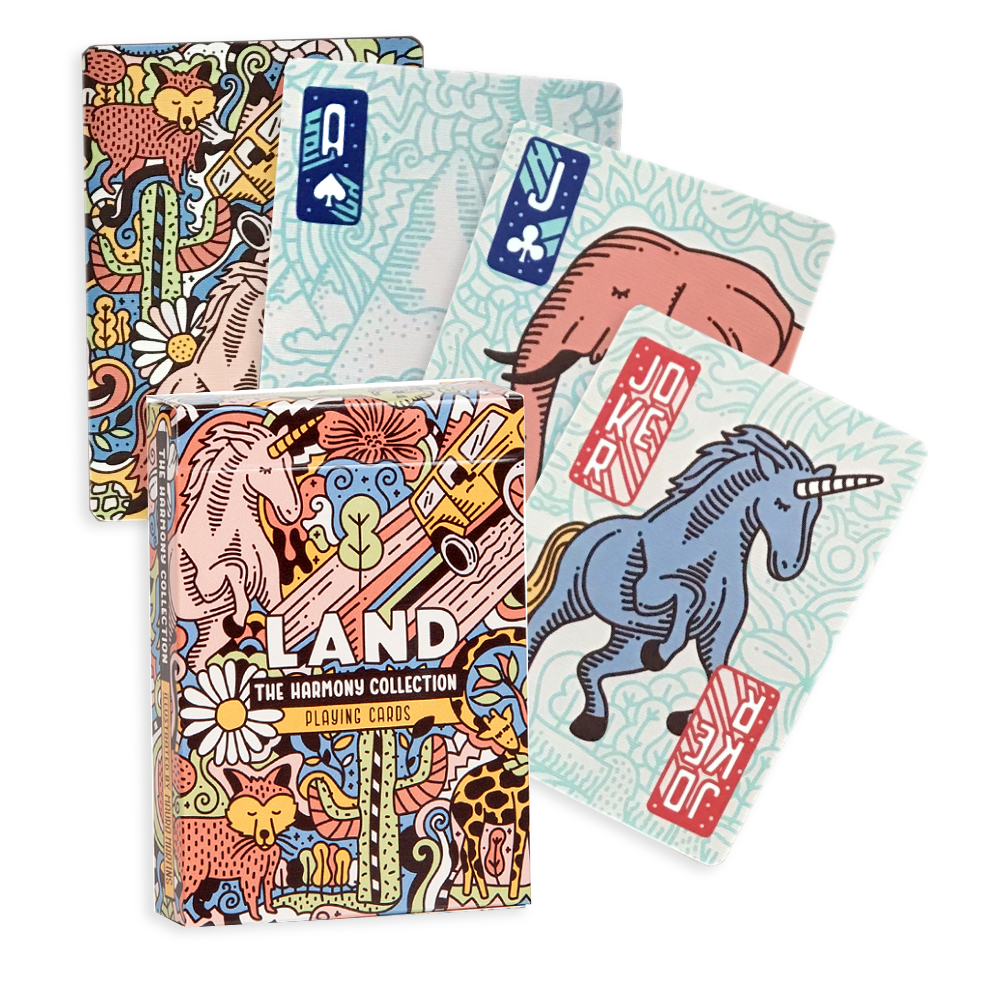 The Harmony Collection Land cards