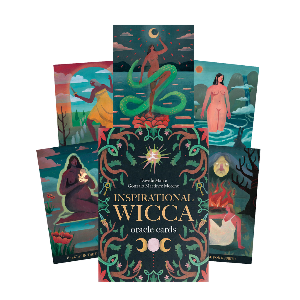 Inspirational Wicca Oracle Cards Lo Scarabeo