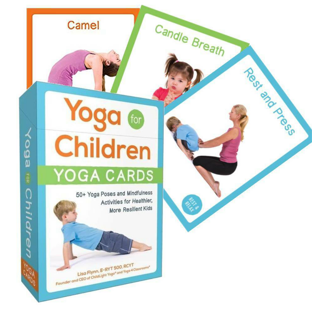 Yoga For Children Cards Adams Media