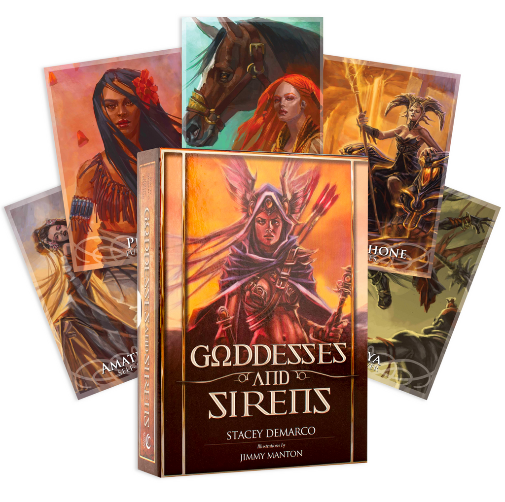 Goddesses And Sirens Oracle Cards Beyond Words