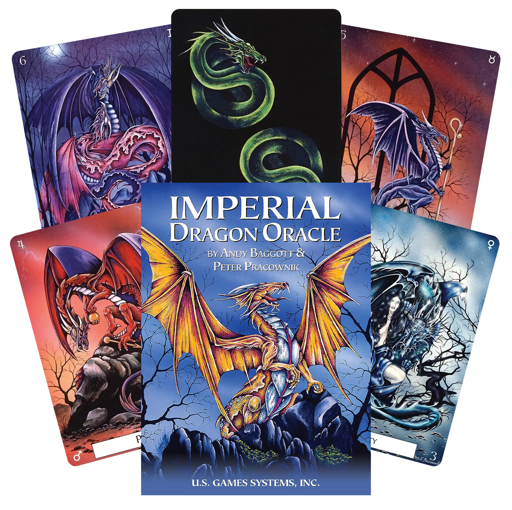 Imperial Dragon Oracle cards US Games Systems