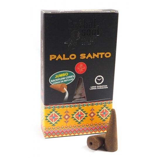 Palo Santo - Tribal Soul Backflow Incense Cones Hari Darshan