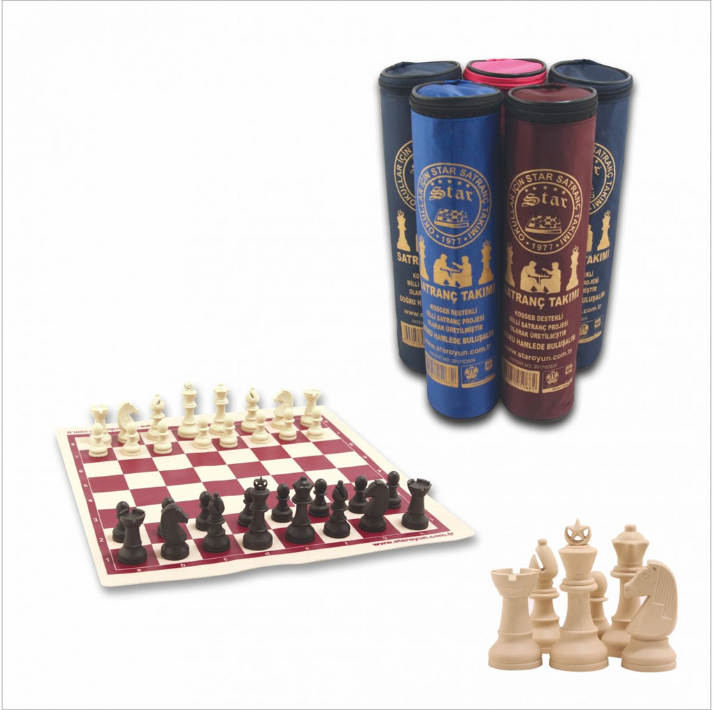 Star School Chess Set Small Size Star