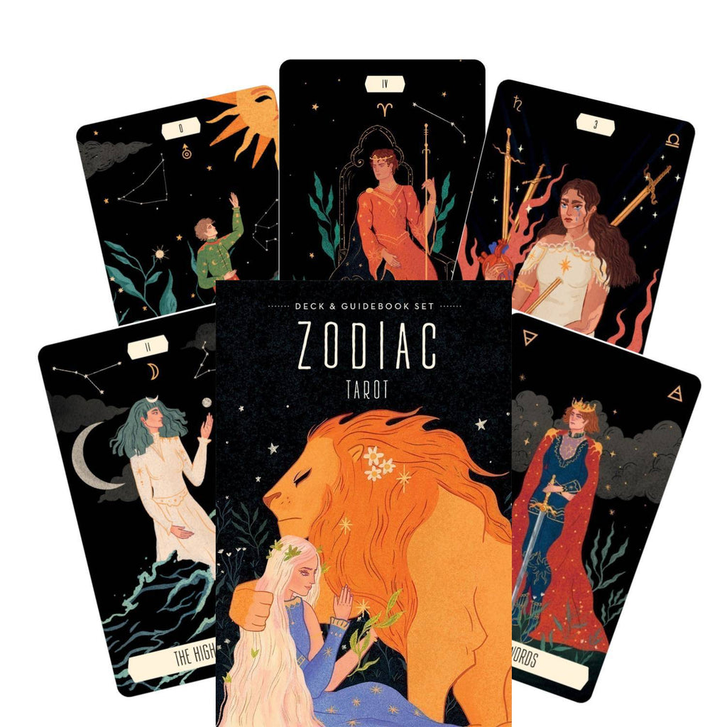 Zodiac Tarot Deck and Book Tarot Cards Set US Games Systems