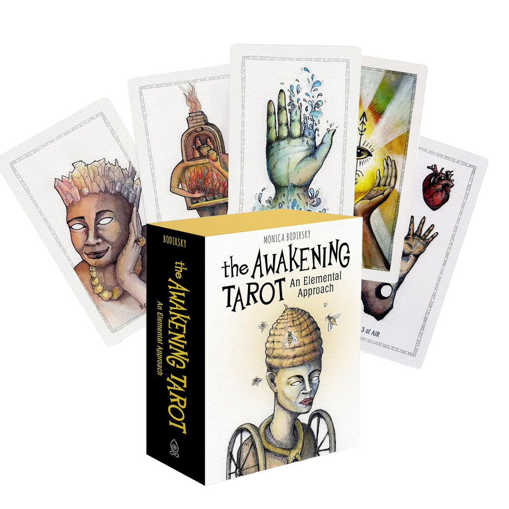 The Awakening Tarot : An Elemental Approach Cards Schiffer Publishing