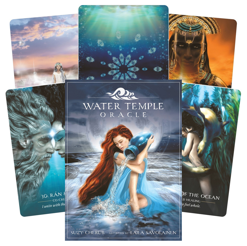 Water Temple Oracle Cards Blue Angel