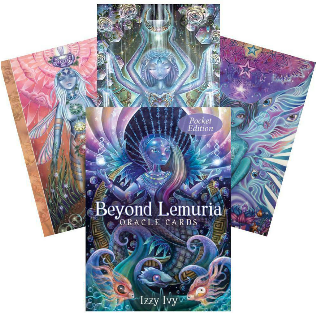 Beyond Lemuria Oracle Cards (pocket edition) Blue Angel