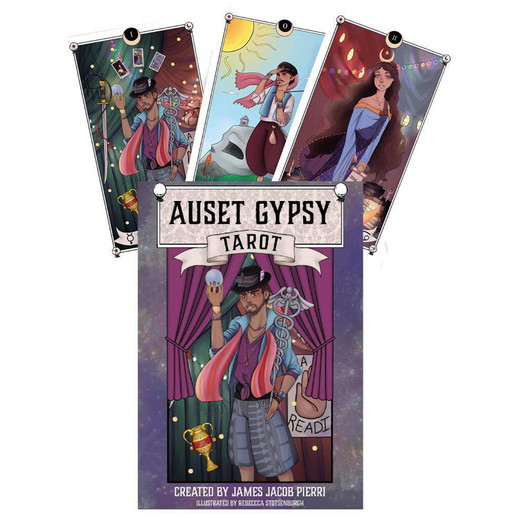 Auset Gypsy Tarot Cards Schiffer Publishing