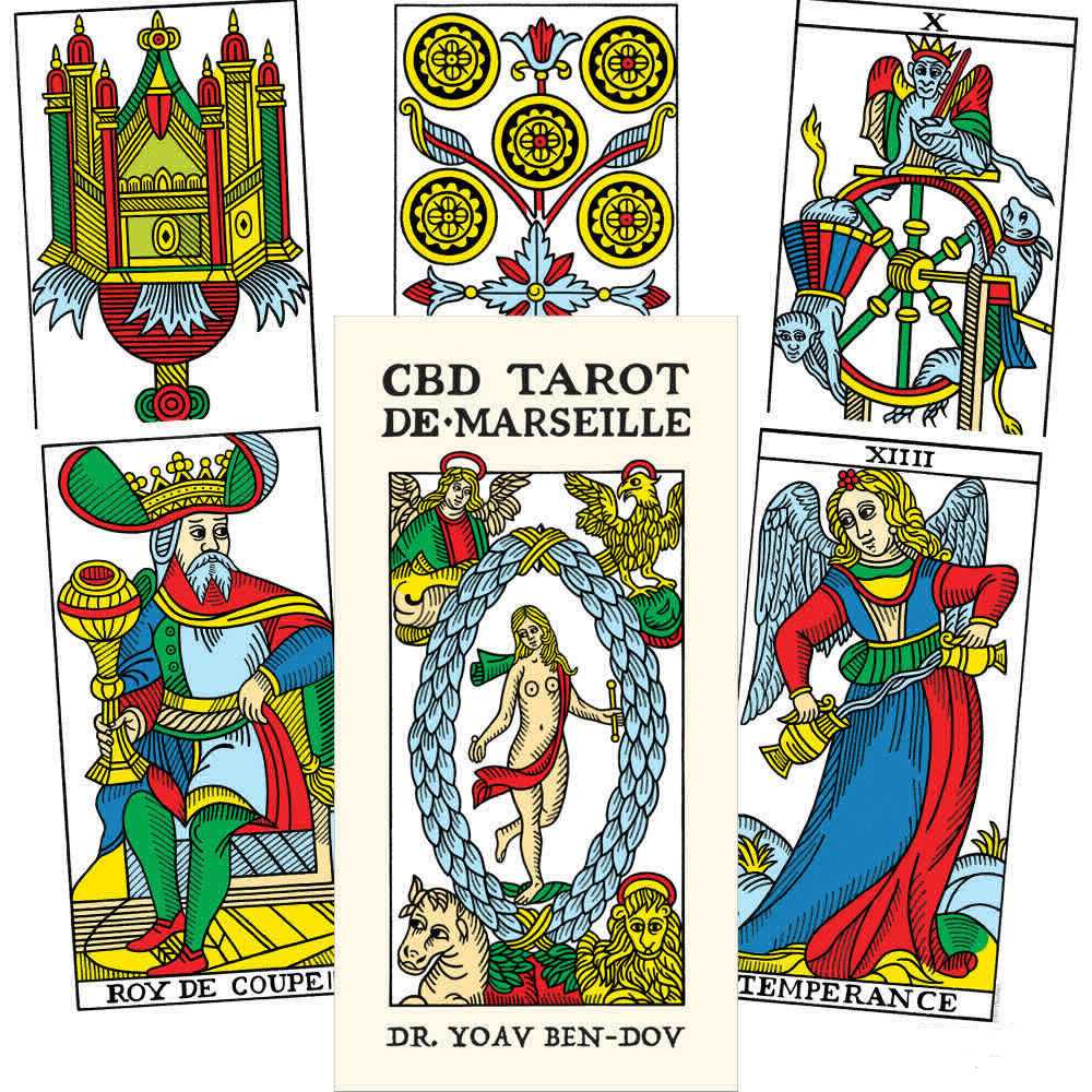 CBD Tarot De Marseille cards US Games Systems