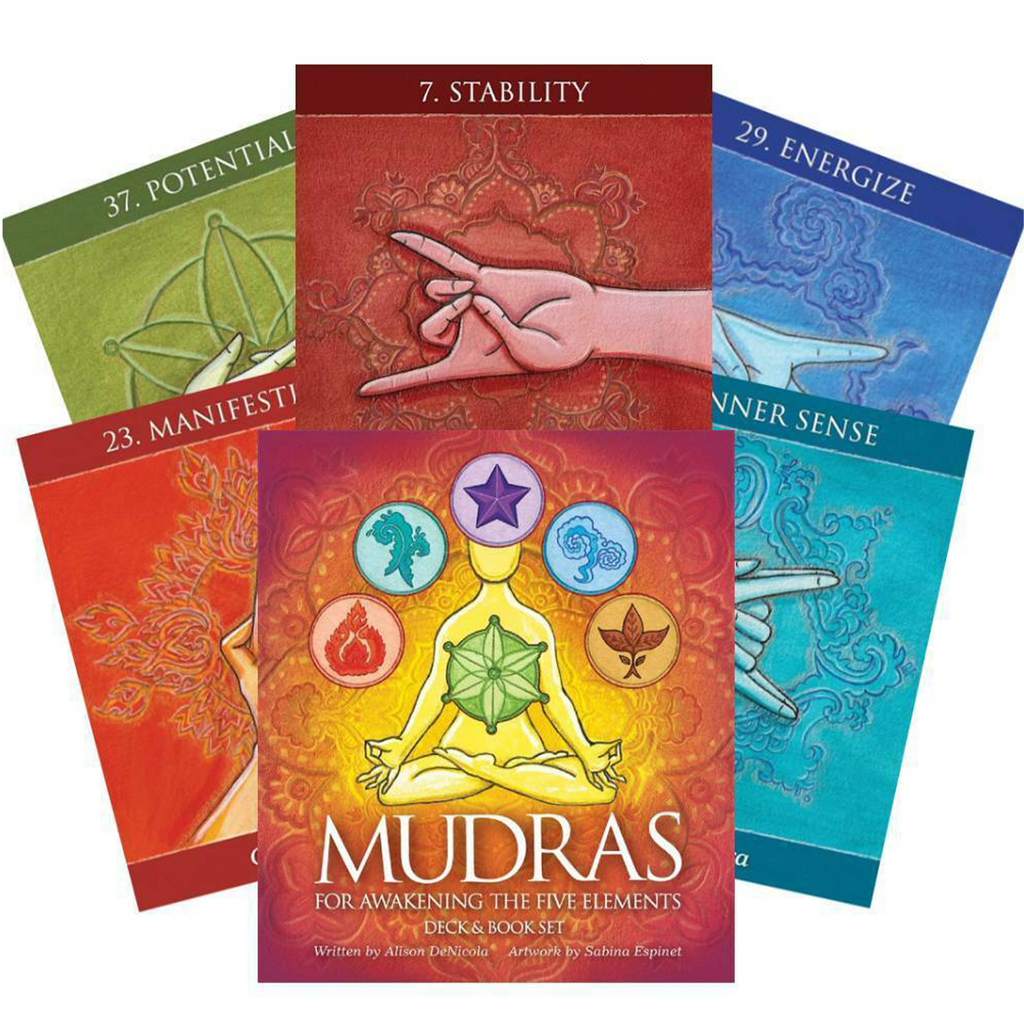 Mudras For Awakening The Five Elements cards US Games Systems