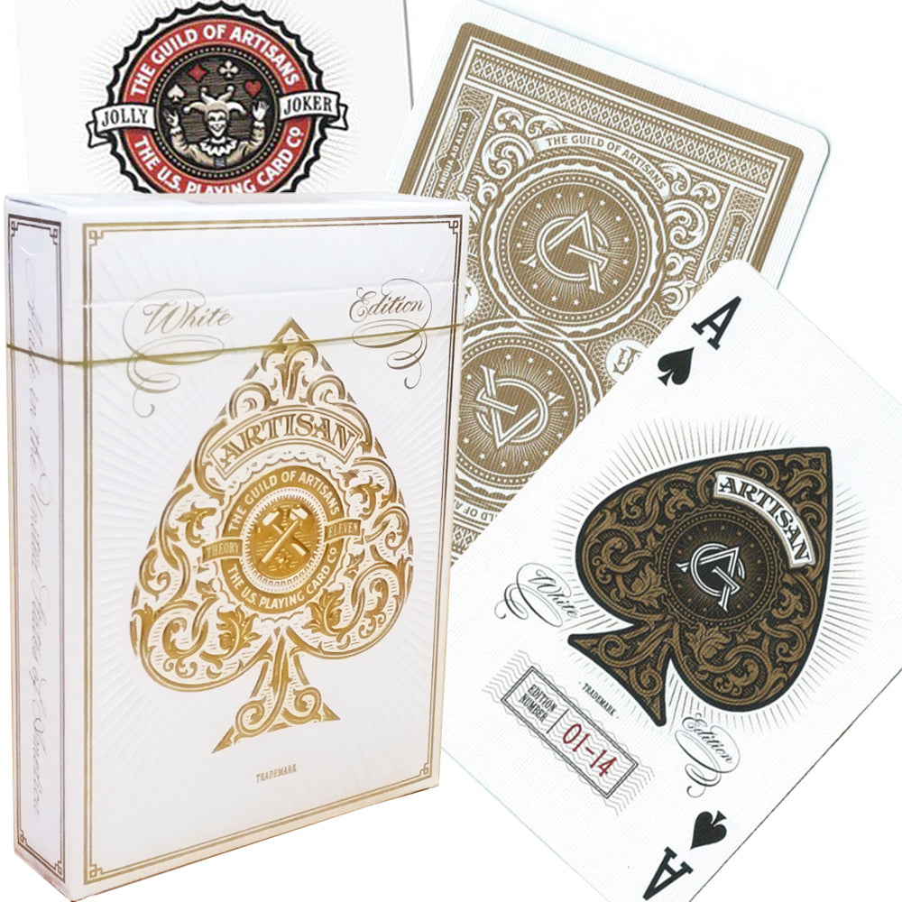 Theory11 Artisans cards (White)