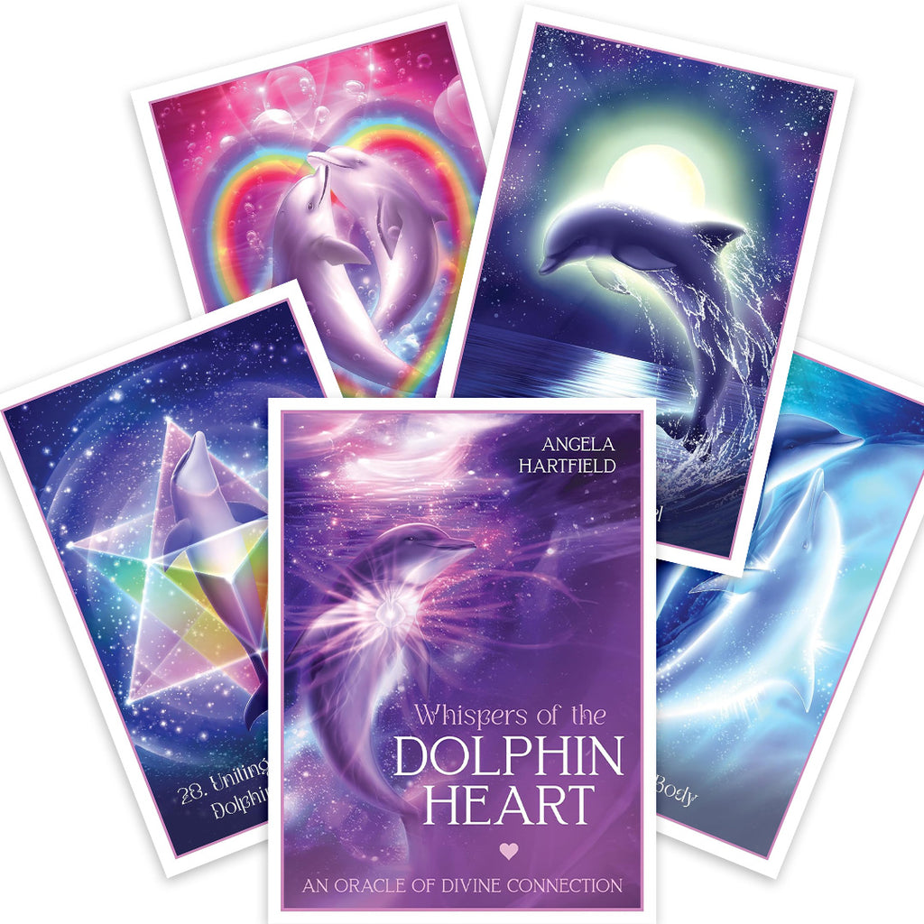 Whispers of the Dolphin Heart cards Blue Angel