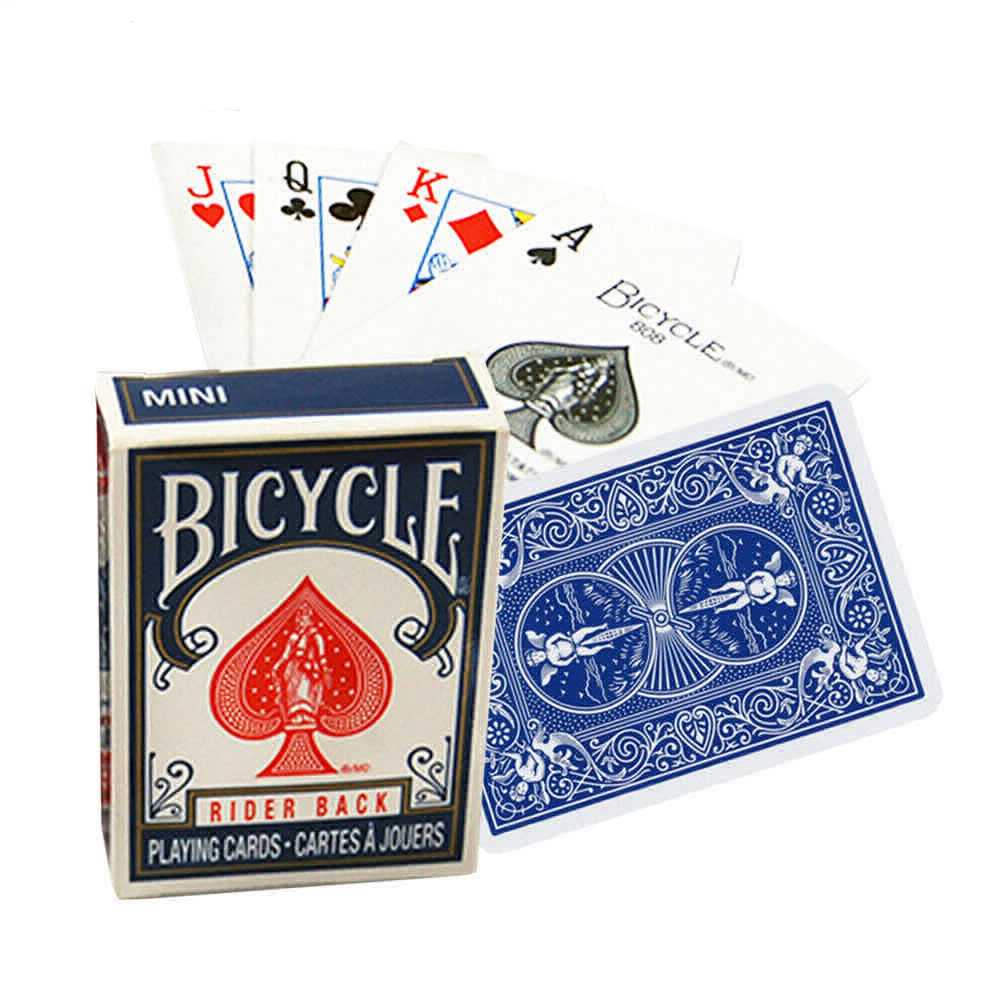 Bicycle Rider Back Mini cards deck (Blue)