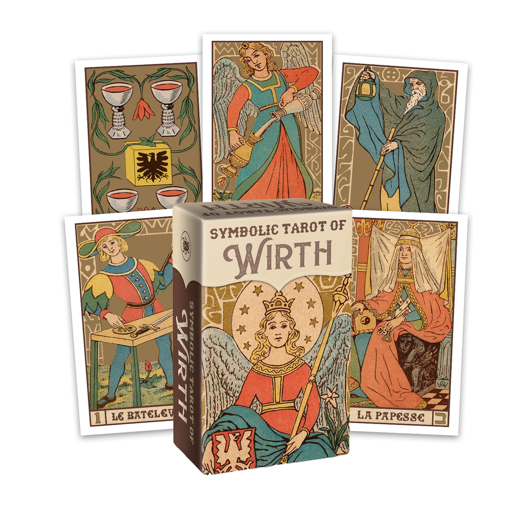 Symbolic Tarot of Wirth Mini Pocket Size Cards Lo Scarabeo