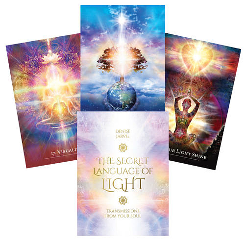 The Secret Language of Light Oracle Cards Blue Angel