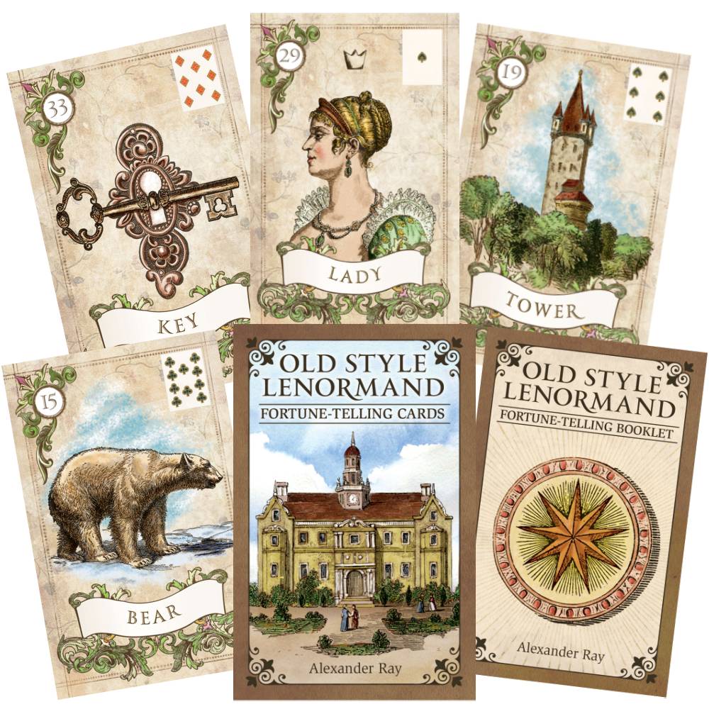 Old Style Lenormand Fortune-Telling cards US Games Systems