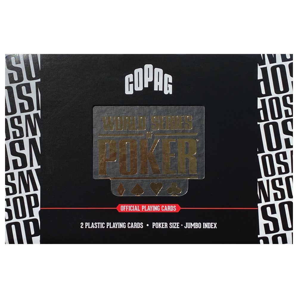 Copag Wsop Jumbo Index Double Plastic playing cards