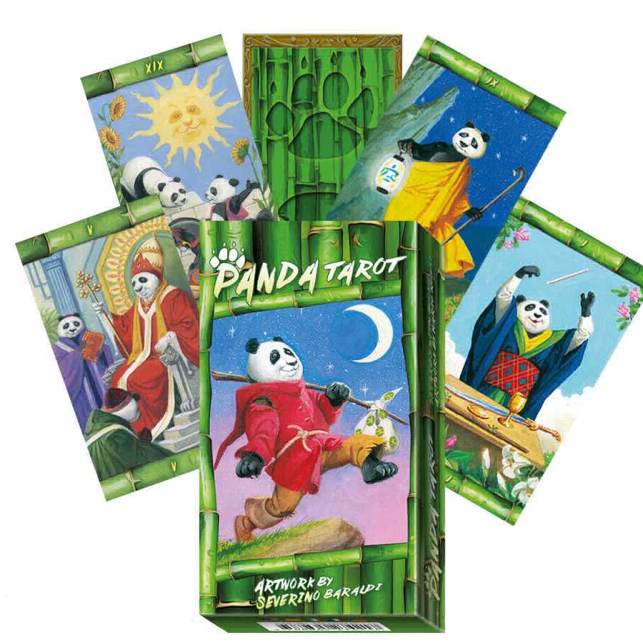 Panda Tarot Cards Lo Scarabeo