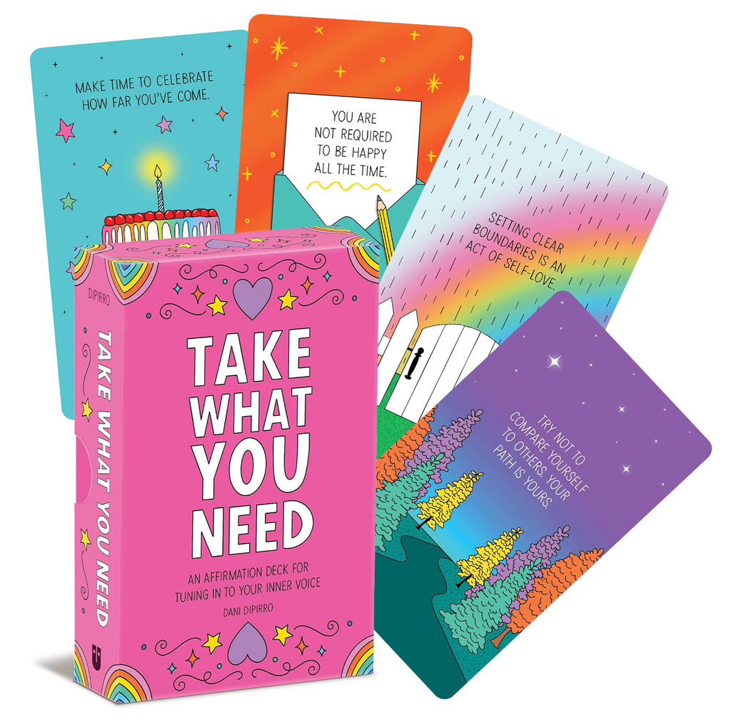 Take What You Need Affirmation Cards Andrews Mcmeel Publishing