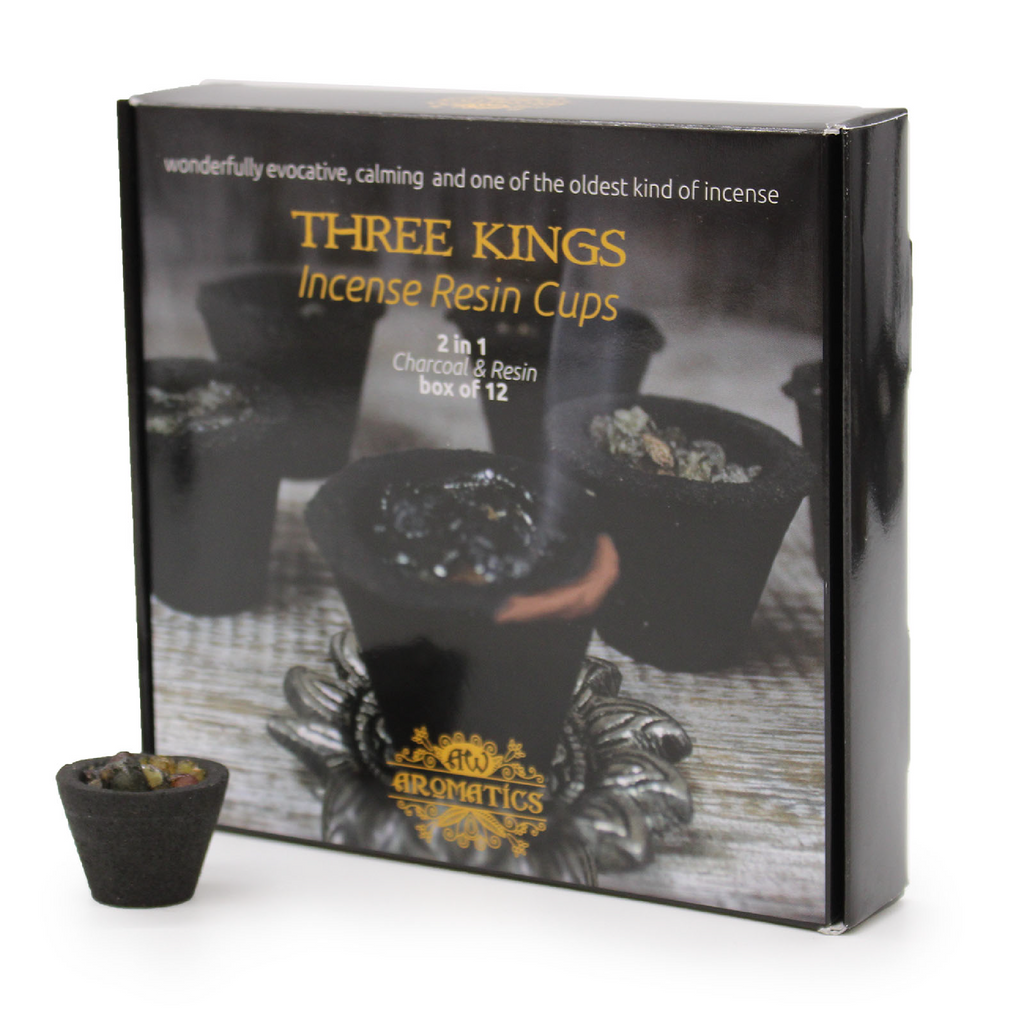 Box of 12 Resin Cups - Three Kings AW Aromatics