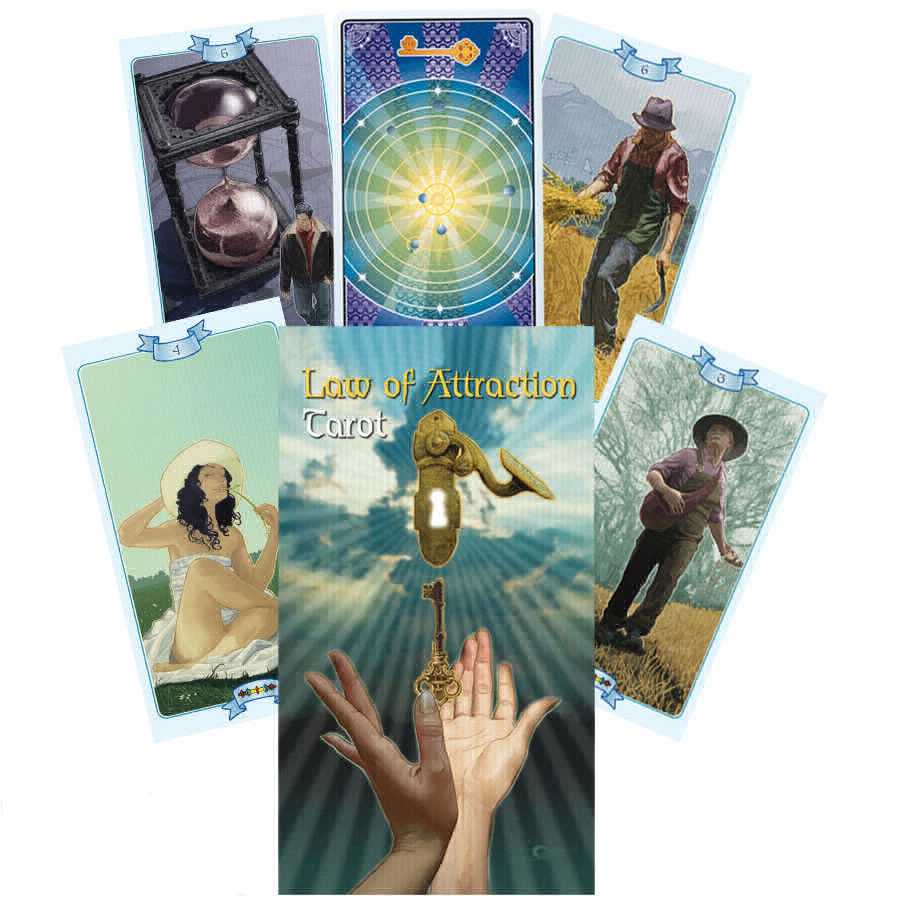 Law Of Attraction Tarot cards Lo Scarabeo