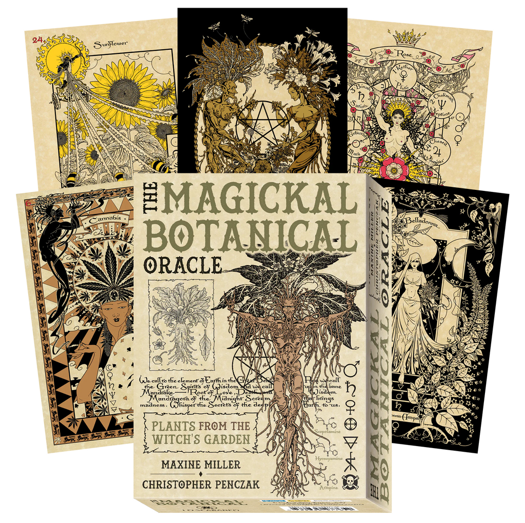 The Magickal Botanical Oracle Cards Lo Scarabeo