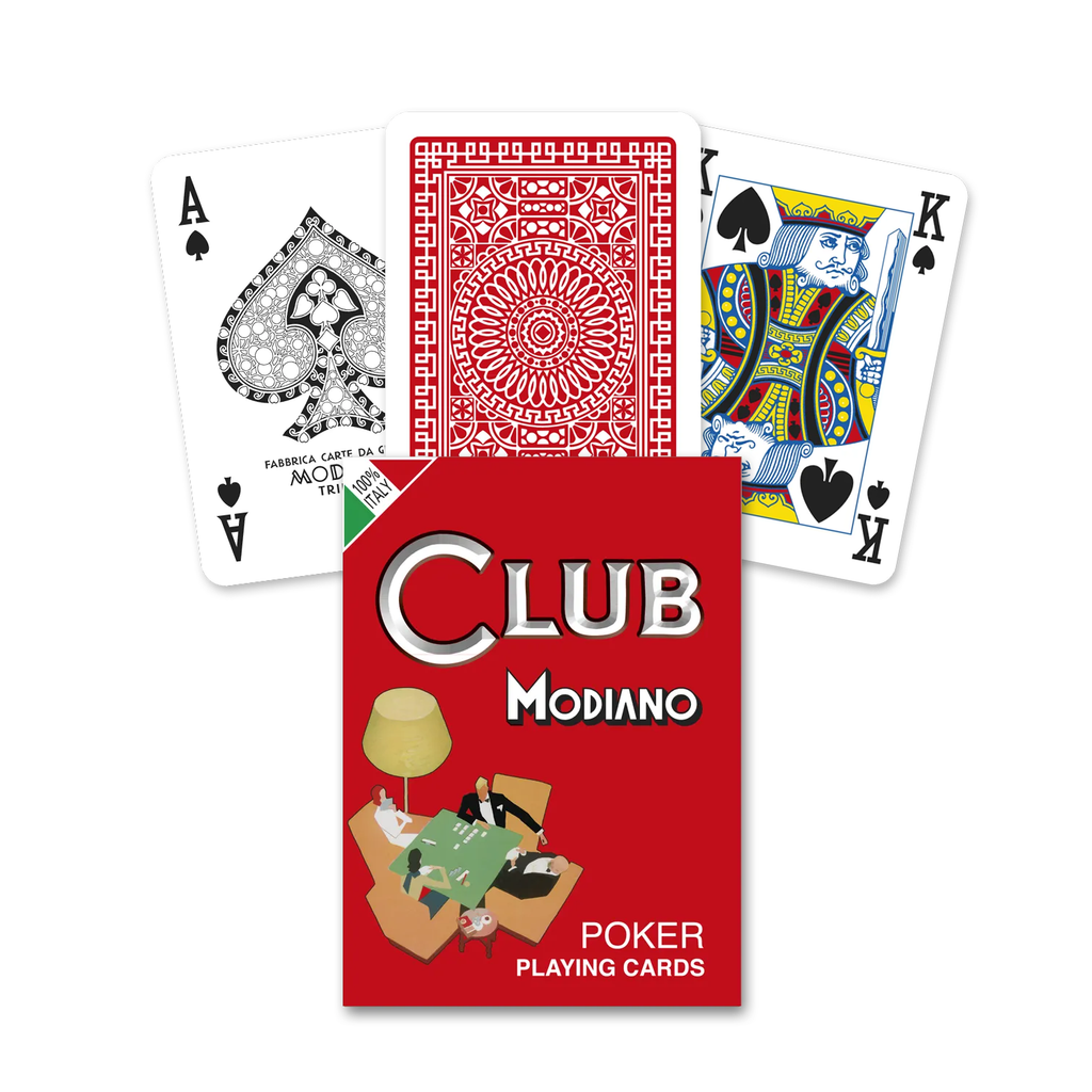 Poker Club Red Back Modiano