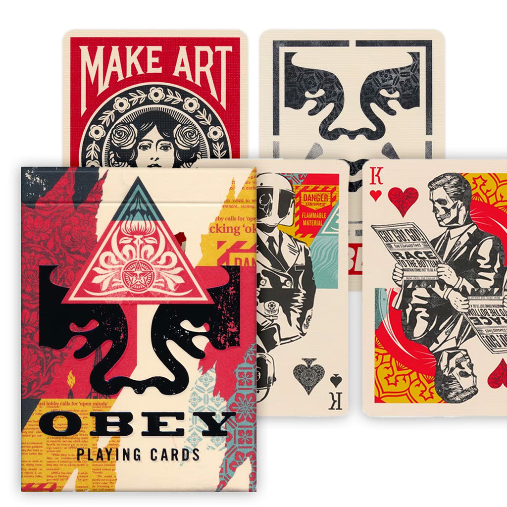 Obey Playing Cards Collage edition Theory11