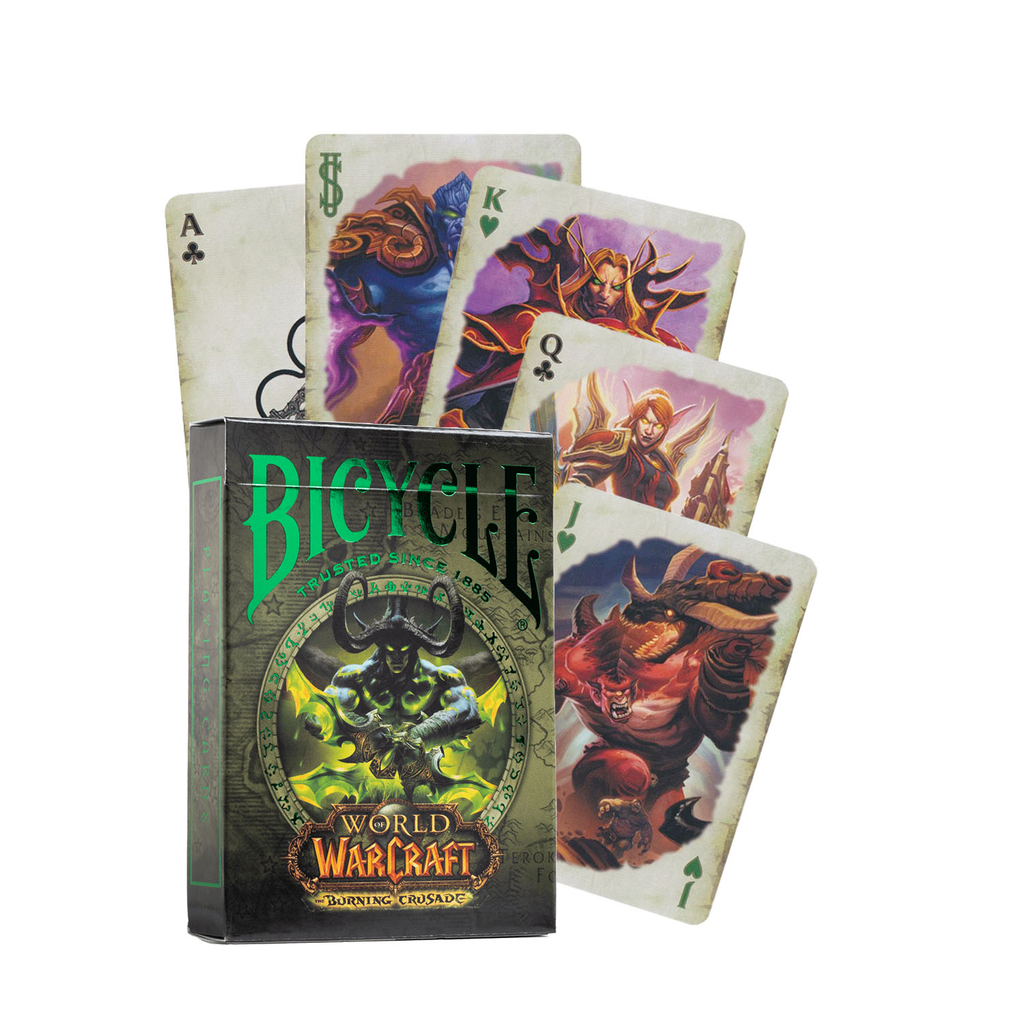 Bicycle World of Warcraft Burning Crusade Playing Cards