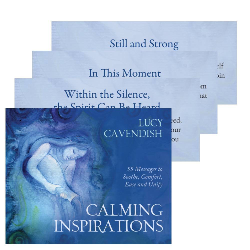Calming Inspirations Mini Oracle cards Blue Angel