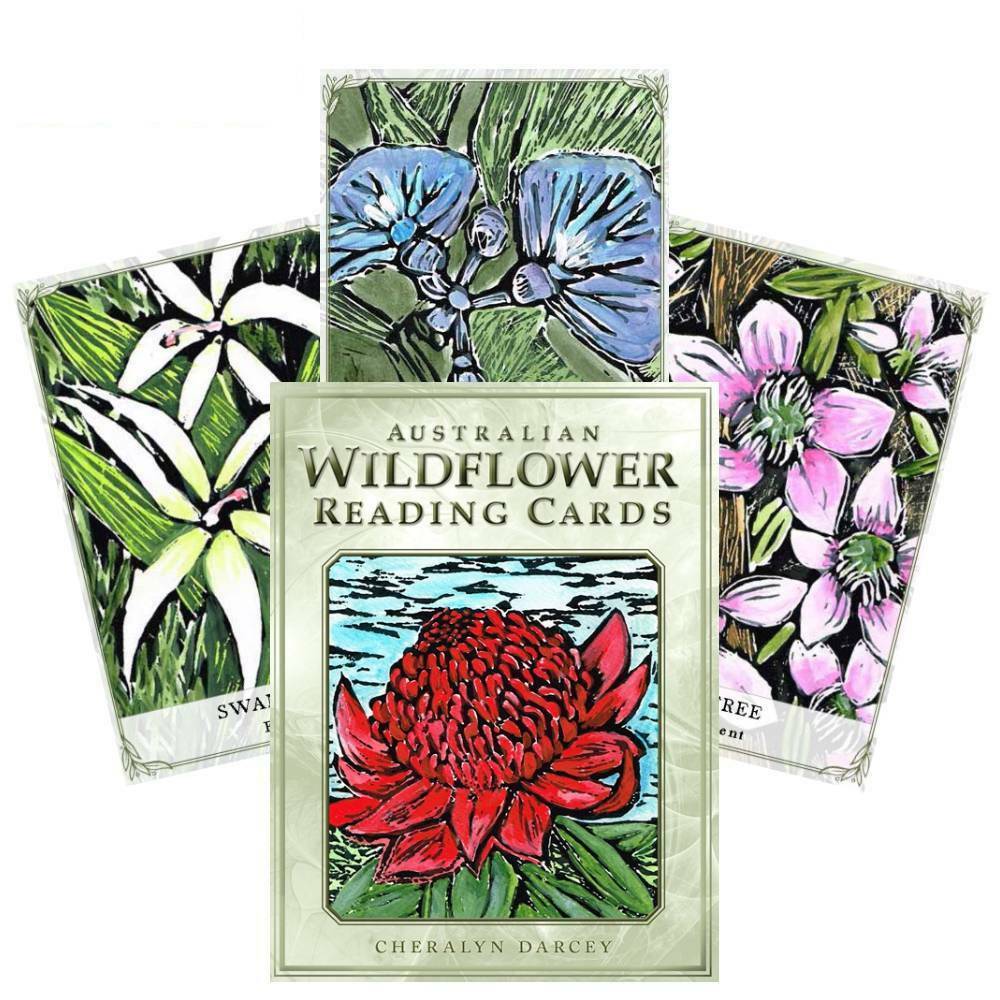 Australian Wildflower Reading cards Rockpool