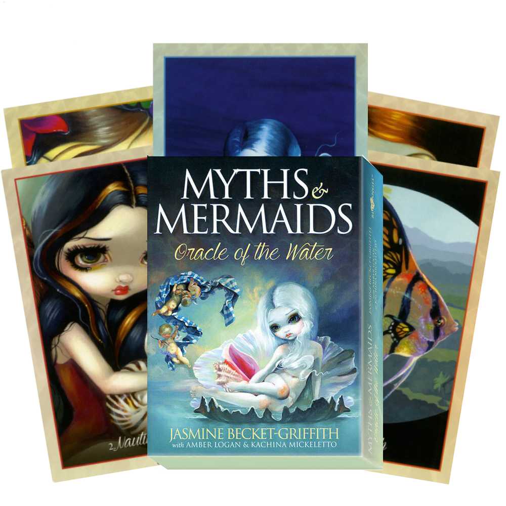 Myths and Mermaids Oracle cards Blue Angel