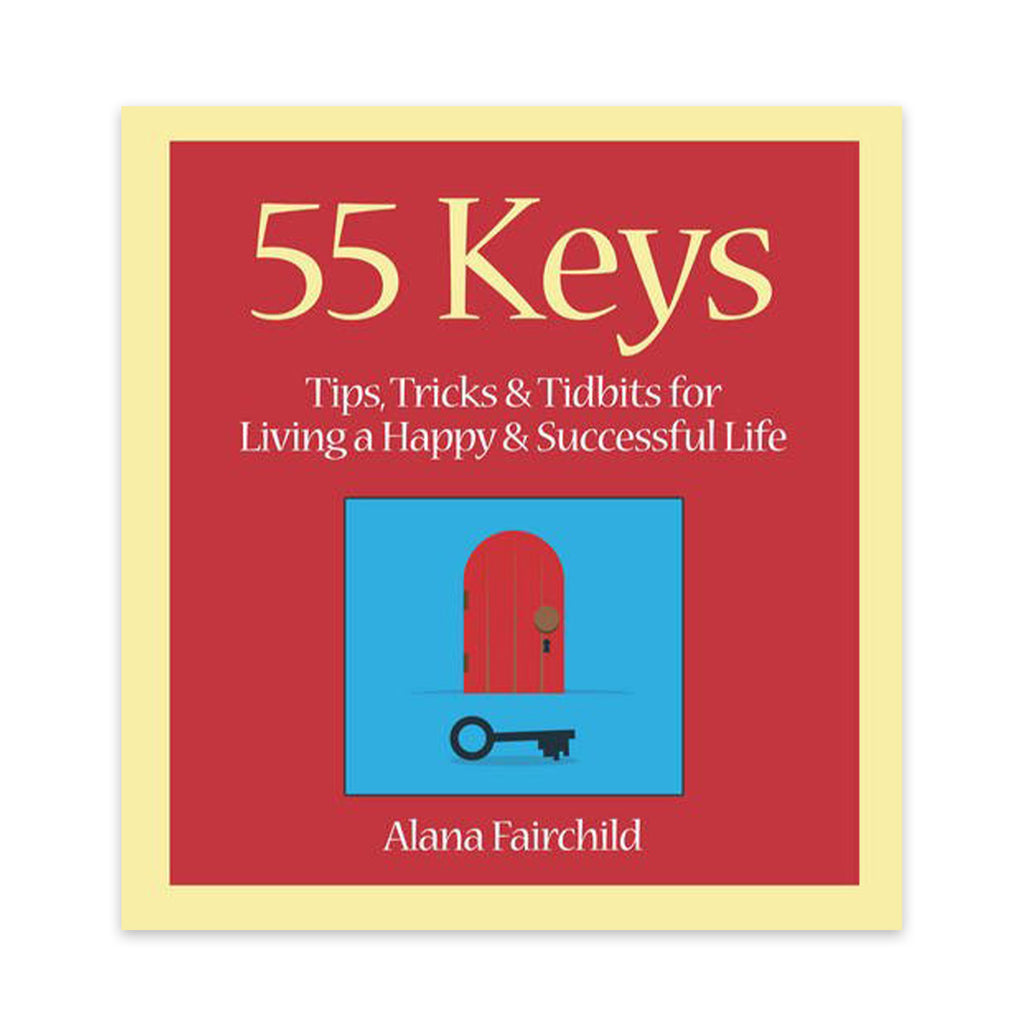 55 Keys: Tips, Tricks and Tidbits for Living A Happy and Successful Life Book Blue Angel