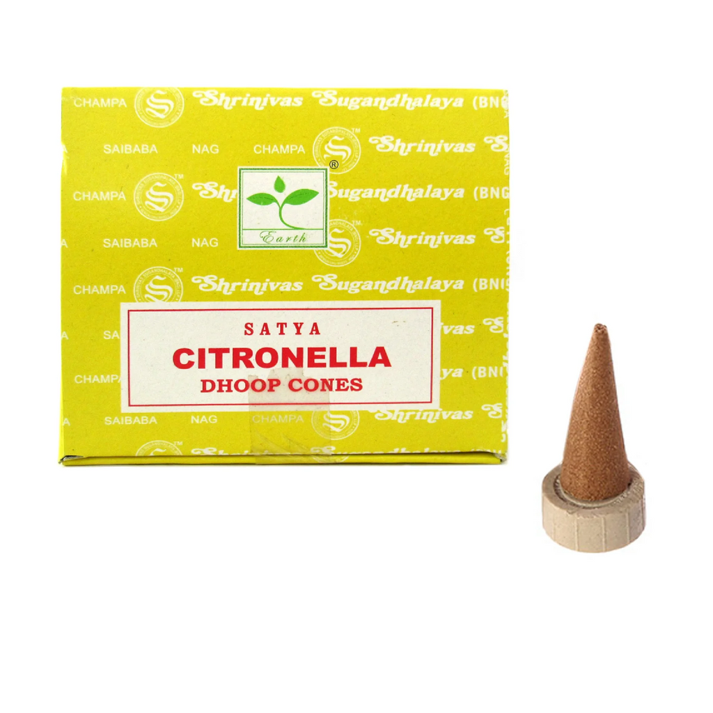 Citronella Dhoop Cones Satya