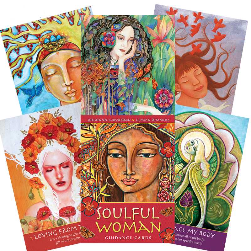 Soulful Woman Guidance Cards oracle kortos Blue Angel