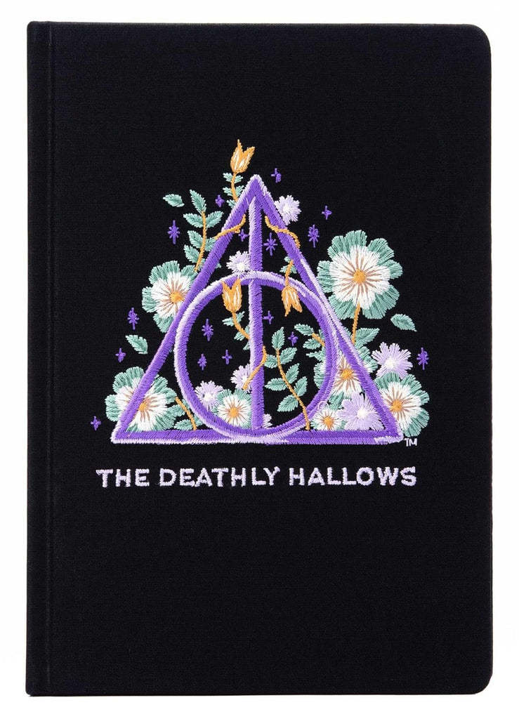 Harry Potter: Deathly Hallows Embroidered Journal Insight Editions