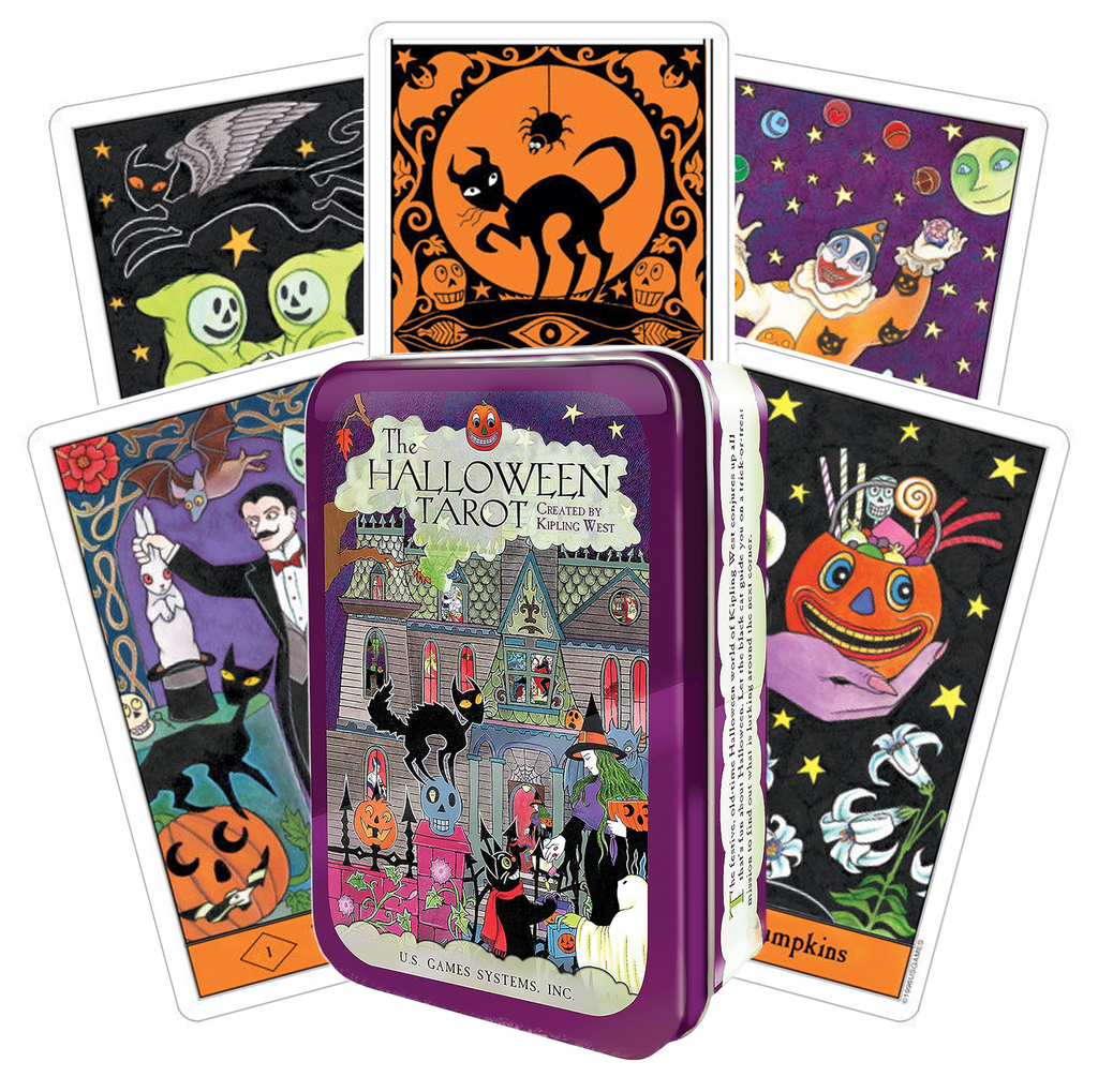 Tarot cards Halloween in a tin US Games Systems