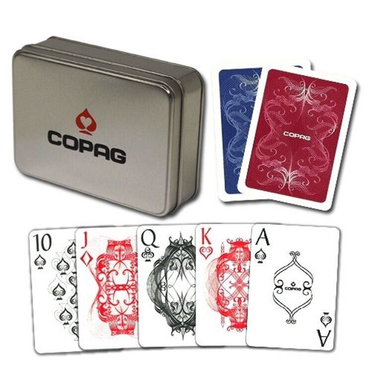 Copag Centennial two decks in tin box