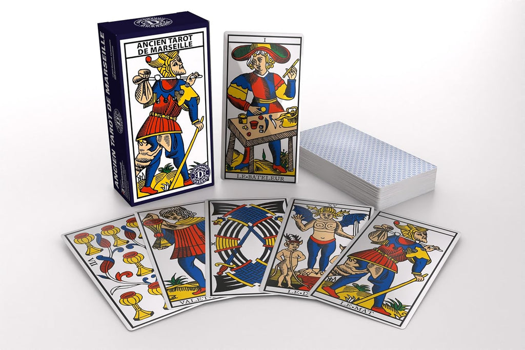 Tarot de Marseille Version Française Cards French Edition Grimaud Cartomancie