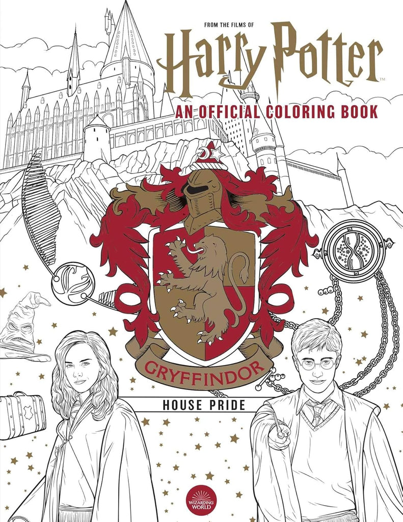 Harry Potter: Gryffindor House Pride: The Official Coloring Book Insight Editions