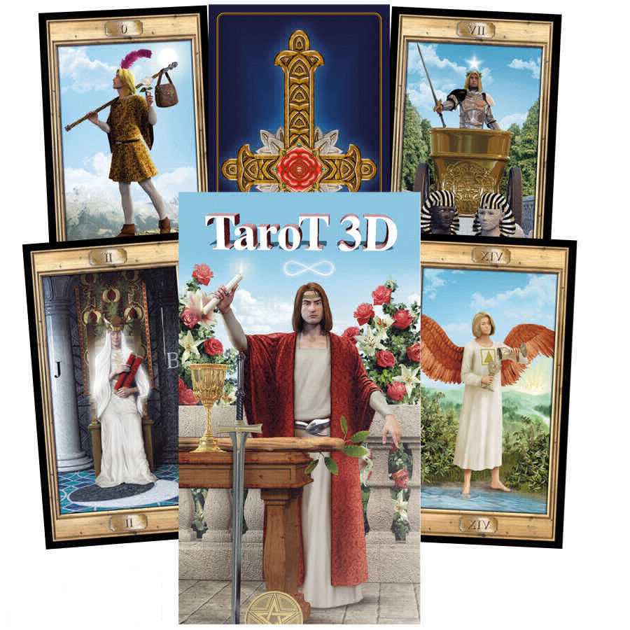 3D Tarot Cards Lo Scarabeo