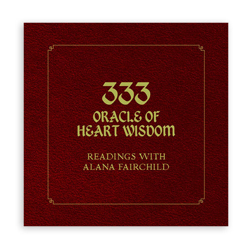 333 Oracle of Heart Wisdom: Readings with Alana Fairchild - Book Blue Angel