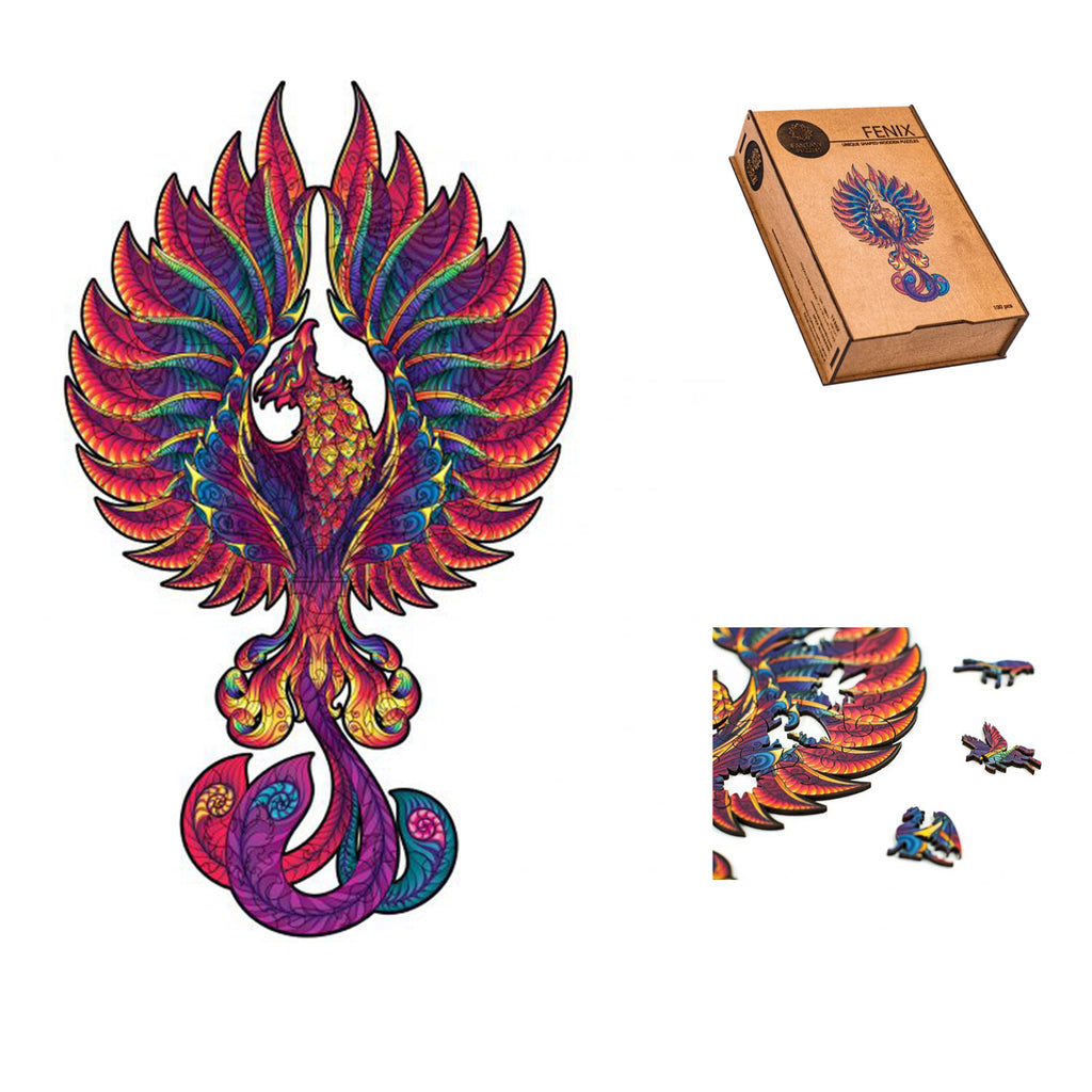 Fenix Wooden Puzzle L size 240 pieces Fantasy Puzzles