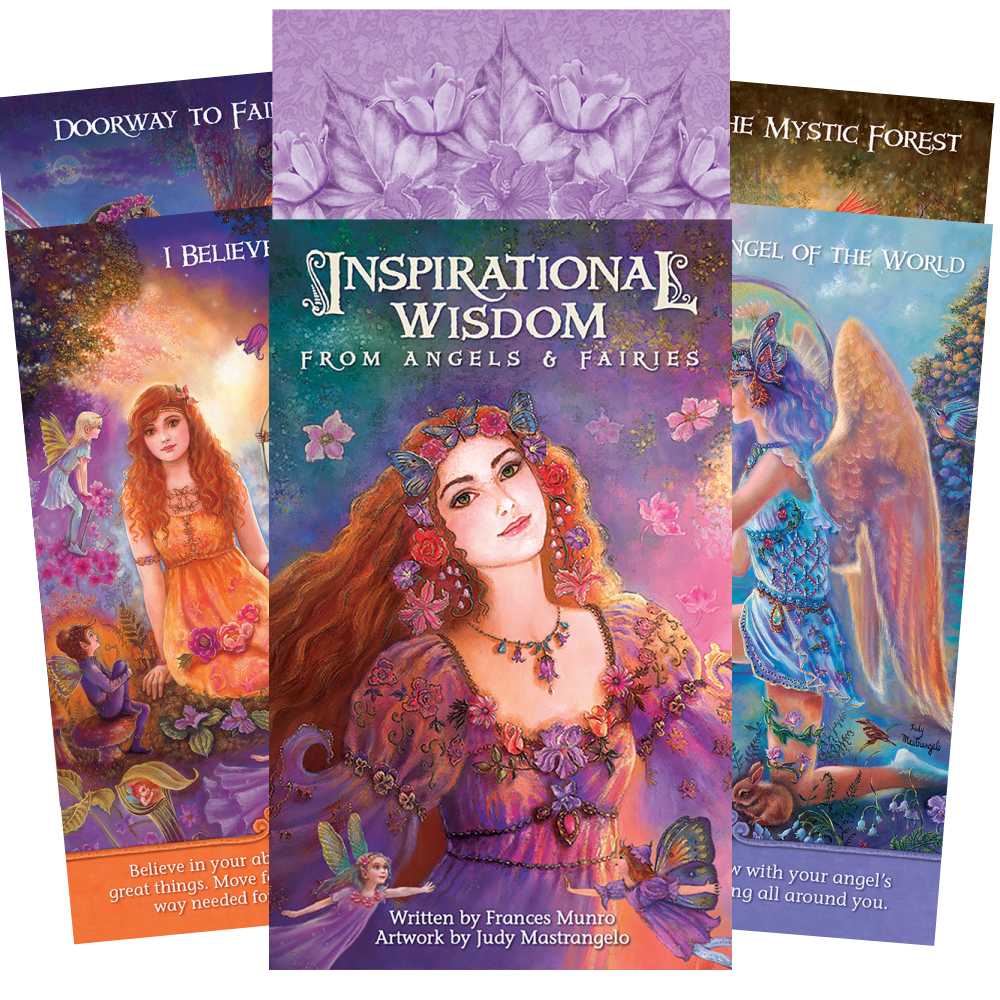 Inspirational Wisdom From Angels and Fairies cards US Games Systems - CardsHouse