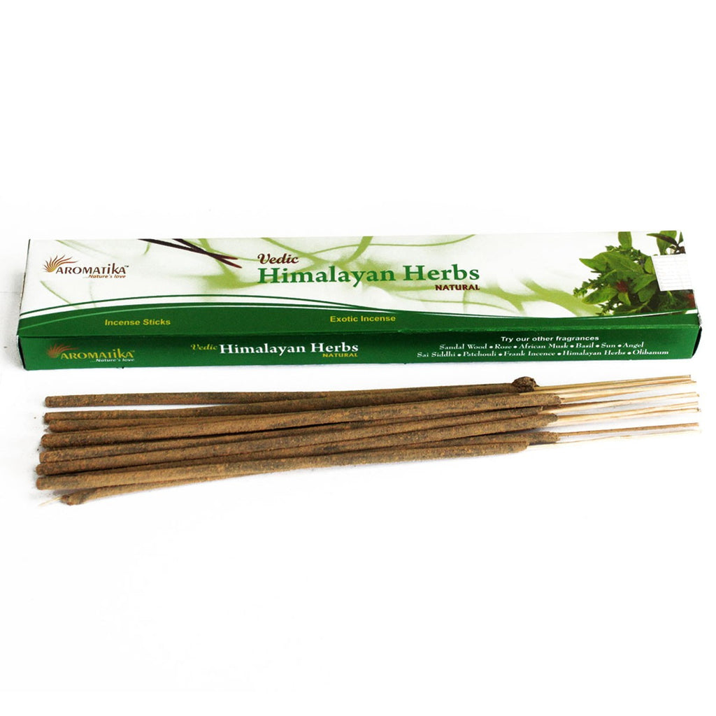 Vedic Himalayan Herbs Natural Incense Sticks Aromatika