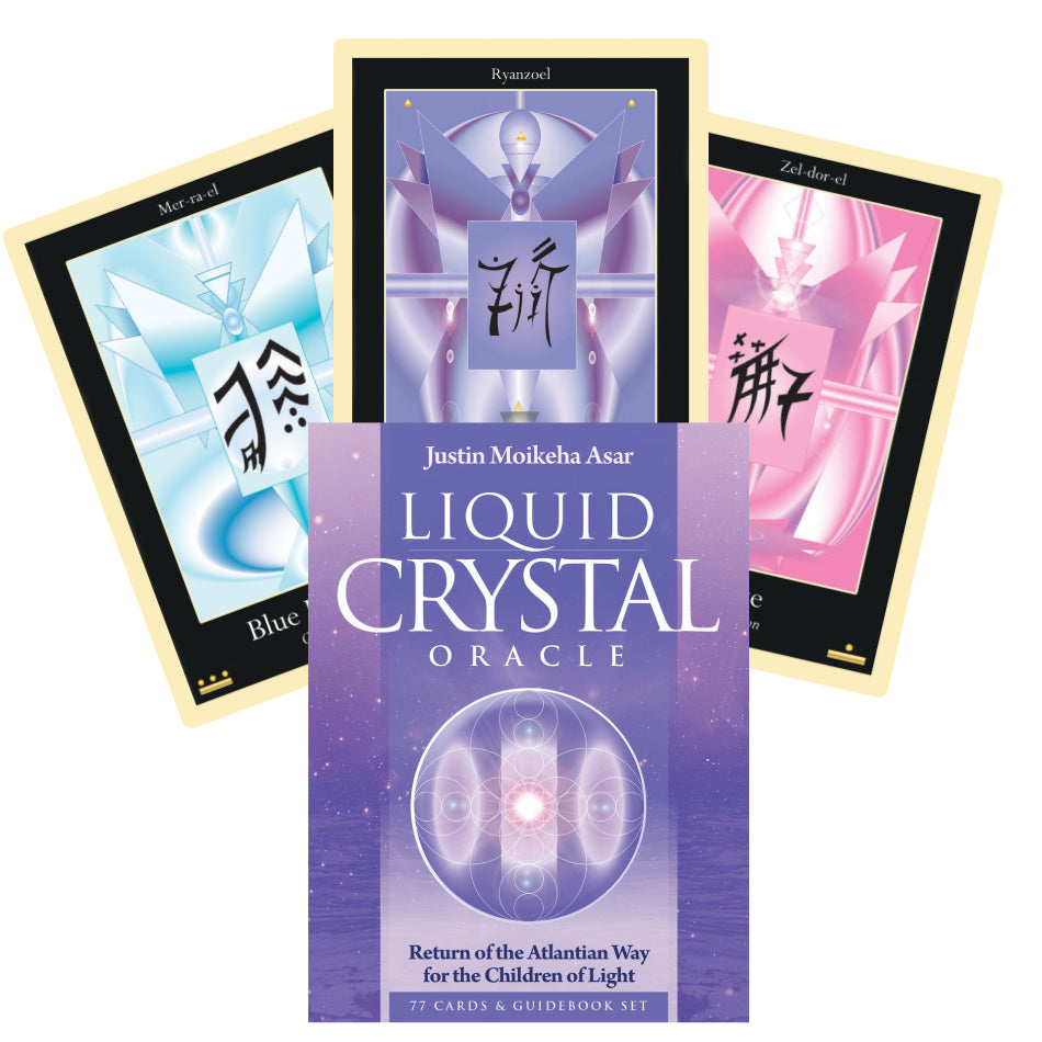 Liquid Crystal Oracle 2nd Edition Cards Blue Angel