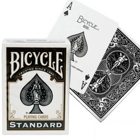 Bicycle Rider Standard poker cards (Black)