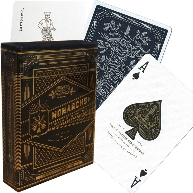 Theory11 Monarchs cards (dark blue)