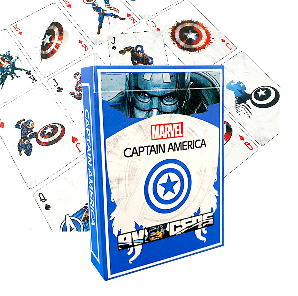 Captain America Marvel Stripper playing cards